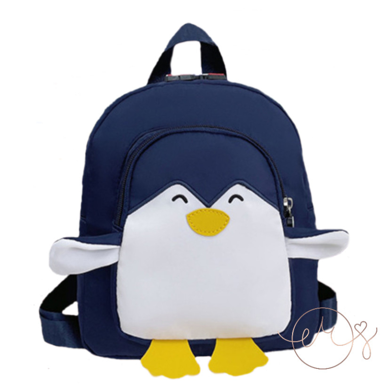 ESMEE-M SCHOUDER - RUGZAK PINQUIN BLAUW